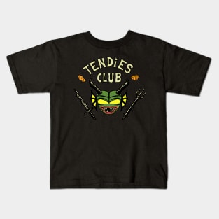 Tendies Club Green Kids T-Shirt